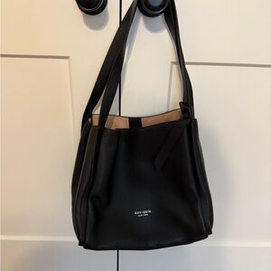 Kate Spade Black Leather Shoulder Bag
